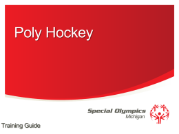 Poly Hockey - Special Olympics Michigan