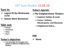 10th Euro Studies 11.05.14