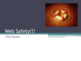 Web Safety!!!