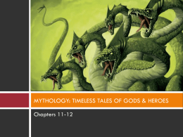 MYTHOLOGY: TIMELESS TALES OF GODS & HEROES