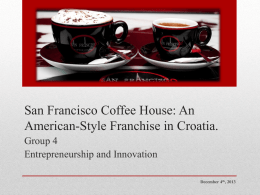 San Francisco Coffee House: An American