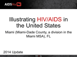 Illustrating HIV/AIDS in the United States