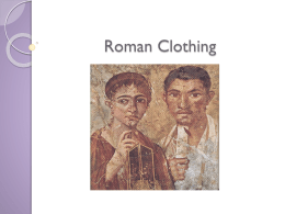 Roman Clothing
