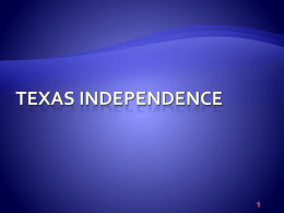 Texas Independence - Newburgh City School District