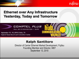 Ethernet over Any Infrastructure: Yesterday, Today and
