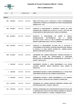 Ospedale di Circolo Fondazione Macchi