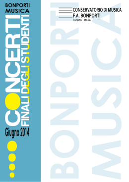 Clicca qui per i concerti di Trento.
