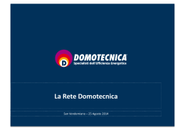La Rete Domotecnica