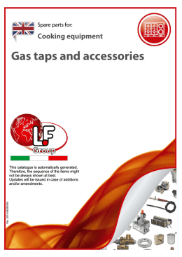 Gas taps and accessories