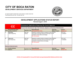 CC - The City of Boca Raton