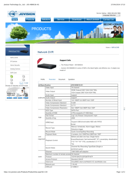 Jovision Technology Co., Ltd. - JVS-ND6016-H1
