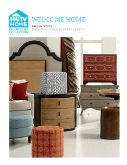 Look Book - HGTV HOME™ Furniture