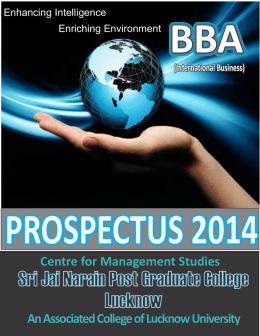 BBA-IB Prospectus 2014-15