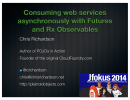 Consuming web services asynchronously with Futures and Rx