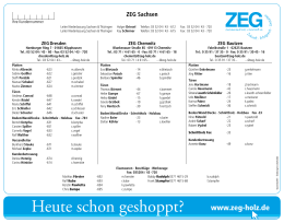 Als PDF anzeigen - ZEG Zentraleinkauf Holz und Kunststoff eG