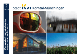 Aktueller Veranstaltungskalender - Stadt Korntal