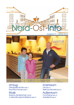 Ausgabe 1 Januar 2015 - Nord-Ost-Info