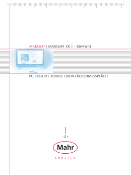 Marsurf Marsurf Xr 1 - MarWIN PC-BasIErTE MoBIlE - Mytolerans AB