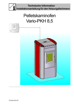Pelletskaminofen Vario-PKH 8,5 - Hansa Öl- und Gasbrenner GmbH