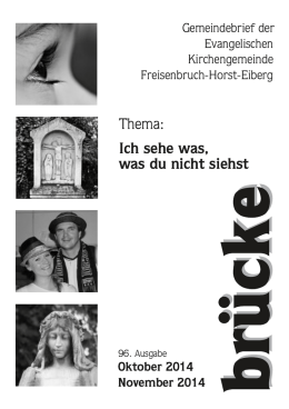 Ich sehe was, was du nicht siehst - Freisenbruch-Horst-Eiberg