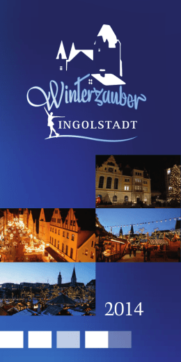 Broschüre Winterzauber - Ingolstadt Tourismus