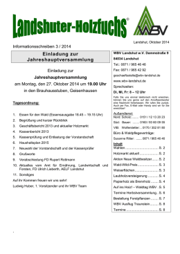 Informationschreiben (.pdf) - Waldbesitzervereinigung Landshut