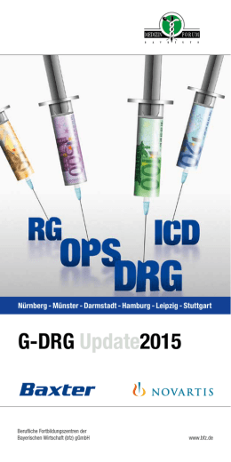  G -DRG Update2015 - bfz gGmbH