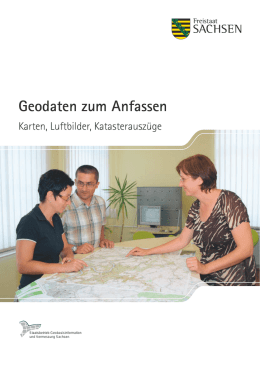 Geodaten zum Anfassen - Staatsbetrieb Geobasisinformation und