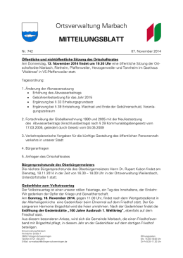 Aktuelles Mitteilungsblatt (PDF) - Villingen-Schwenningen
