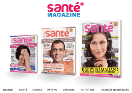 Publicité - Santé+ Magazine