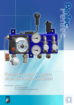 Comfort-Compact vloerverwarmingsverdelers