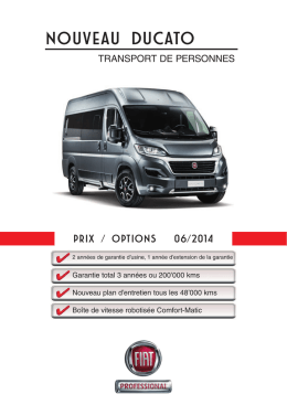 nouveau DUCATO - Fiat Professional