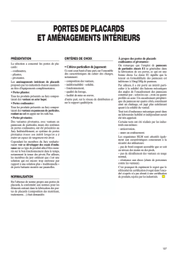 portes de placards et am&eacute;nagements int&eacute;rieurs
