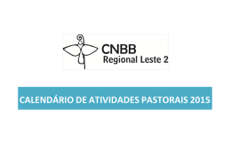 Belo Horizonte - CNBB Regional Leste 2