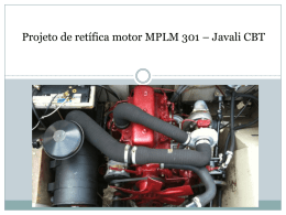 Retífica motor Javali