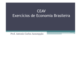 CEAV - Exerc. Eco. Bras. Cesgranrio