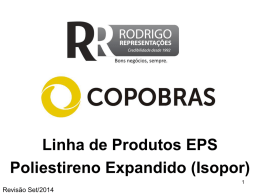 COPOBRAS: Catálogo de bandejas EPS Isopor