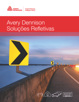 Avery Dennison® Soluções Reflexivos Catálogo