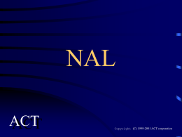 ネットワーク・スクリプト言語 NAL