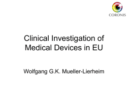 Clinical investigation