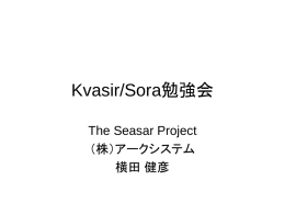PowerPoint Presentation - Kvasir/Sora