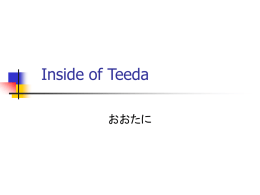 Inside of Teeda