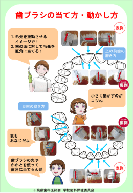 11_歯ブラシの当て方