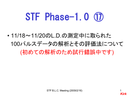 STF Phase-1.0 ⑦