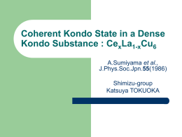 Coherent Kondo State in a Dense Kondo Substance : CexLa1-xCu6