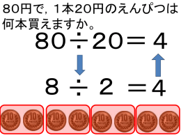 何十でわるわり算