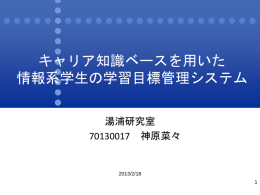 発表資料 - 静岡大学