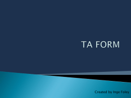 `TA` form? - Japanese Teaching Ideas