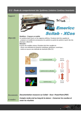 Emericc – Scilab XCOS