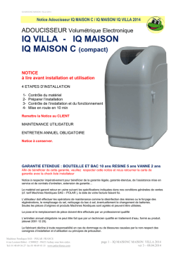 IQ VILLA - IQ MAISON IQ MAISON C (compact)